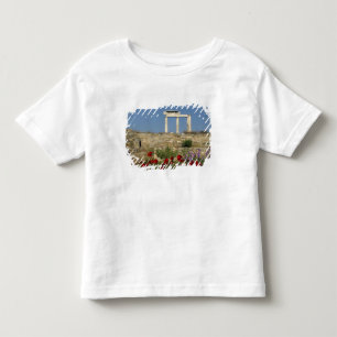 Europe, Greece, Cyclades, Delos. Column ruins. Toddler T-Shirt
