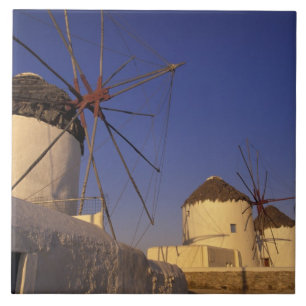 Europe, Greece, Cyclades Islands, Mykonos, 2 Tile
