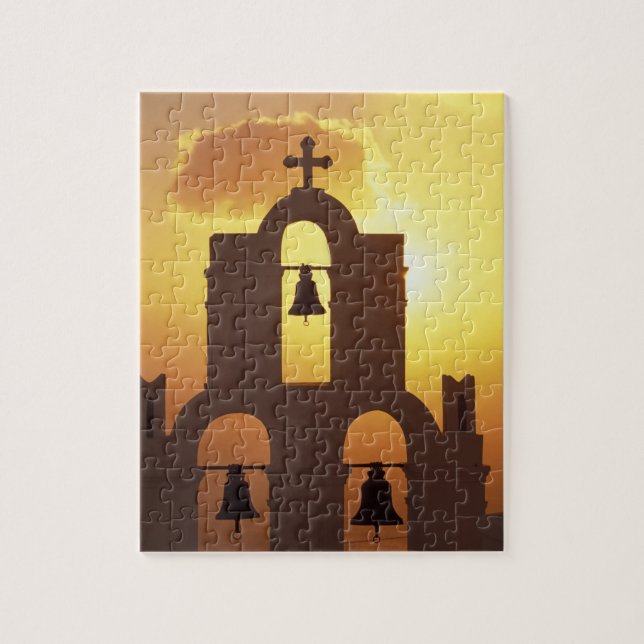 Europe, Greece, Cyclades Islands, Santorini, Jigsaw Puzzle (Vertical)