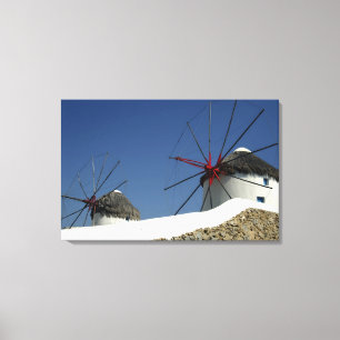 Europe, Greece, Mykonos. Canvas Print