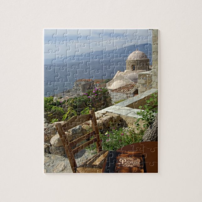 Europe, Greece, Peloponnese, Monemvasia (single Jigsaw Puzzle (Vertical)