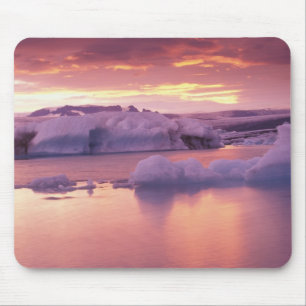 Europe, Iceland, Jokulsarlon lagoon Mouse Mat