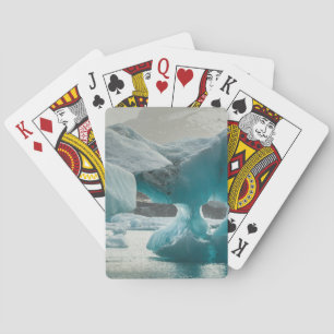 Europe, Iceland, JokUSArlon. Iceberg Formations Playing Cards