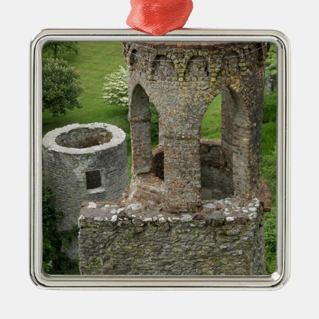 Europe, Ireland, Blarney Castle. THIS IMAGE Metal Tree Decoration (Front)