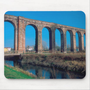 Europe, Italy. Aquaduct near Lucca. Mouse Mat