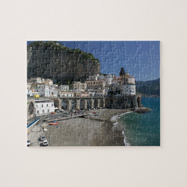 Europe, Italy, Campania, (Amalfi Coast), Amalfi: Jigsaw Puzzle (Horizontal)