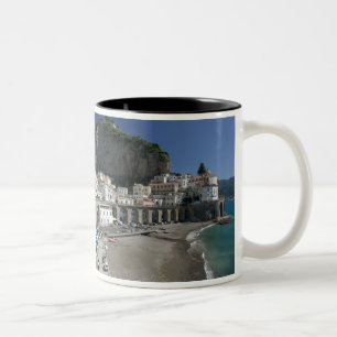 Europe, Italy, Campania, (Amalfi Coast), Amalfi: Two-Tone Coffee Mug