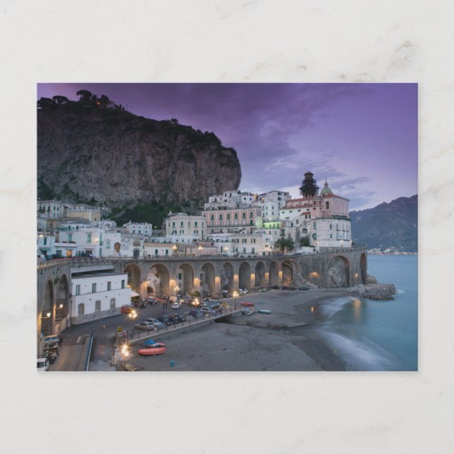 Europe, Italy, Campania (Amalfi Coast) Atrani: Postcard (Front)