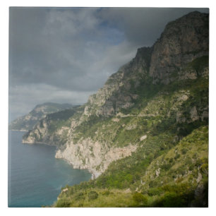 Europe, Italy, Campania (Amalfi Coast) Positano: Tile