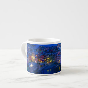 Europe, Italy, Cinque Terre, Vernazza. Hillside Espresso Cup