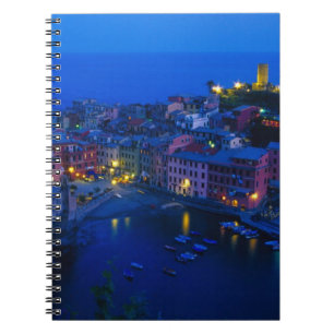 Europe, Italy, Cinque Terre, Vernazza. Hillside Notebook