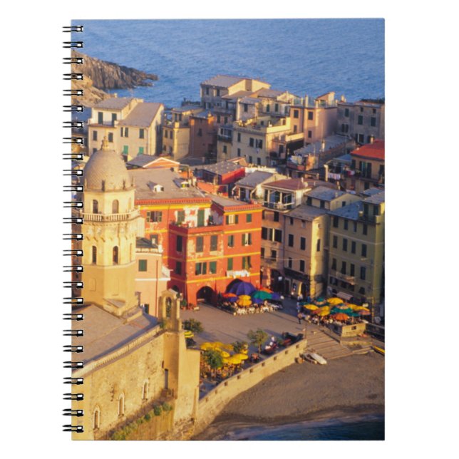 Europe, Italy, Cinque Terre. Village of Vernazza Notebook (Front)