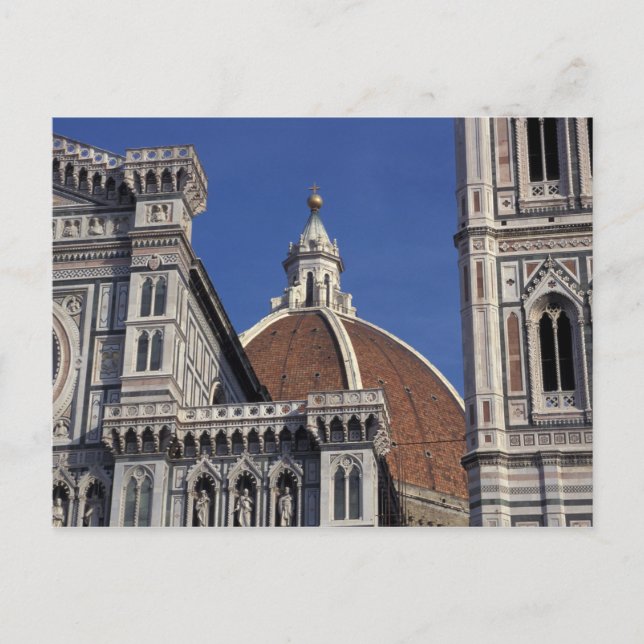 Europe, Italy, Florence. Duomo Cathedral Postcard (Front)