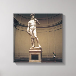 Europe, Italy, Florence. The actual size of Canvas Print