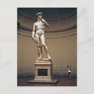 Europe, Italy, Florence. The actual size of Postcard