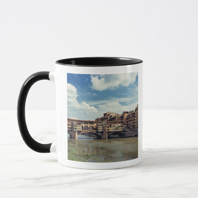 Europe, Italy, Florence. The Ponte Vecchio Mug (Left)