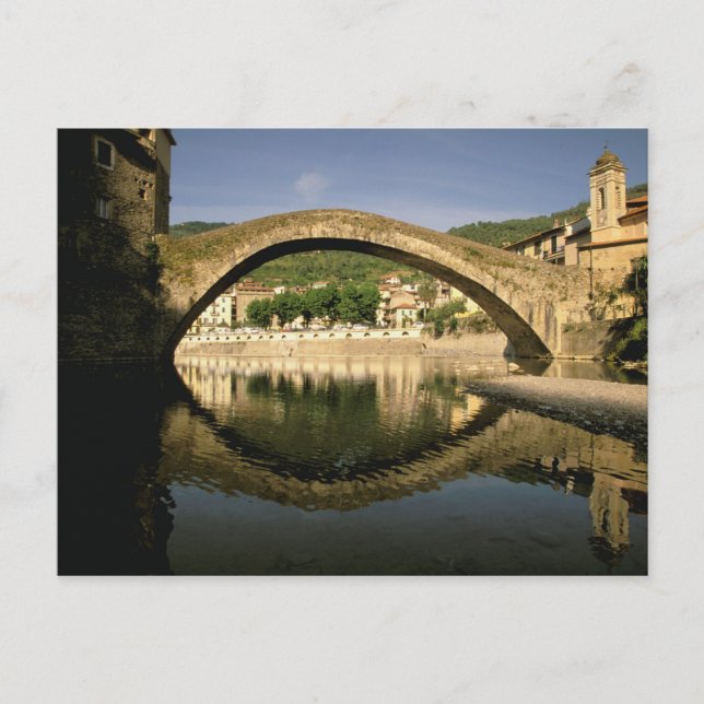 Europe, Italy, Liguria, Dolceacqua, Riviera di Postcard (Front)