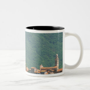 Europe, Italy, Liguria, Riviera di Ponente, 3 Two-Tone Coffee Mug