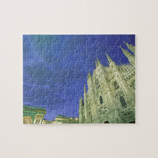 Europe, Italy, Lombardia, Milan. The Duomo, Jigsaw Puzzle (Horizontal)