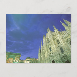 Europe, Italy, Lombardia, Milan. The Duomo, Postcard
