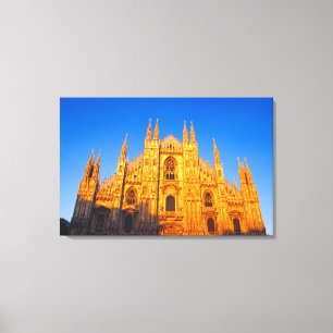 Europe, Italy, Milan, Cathedral of Milan Canvas Print