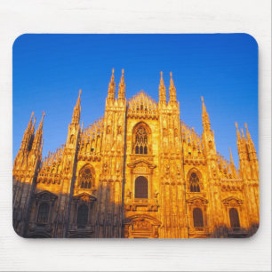 Europe, Italy, Milan, Cathedral of Milan Mouse Mat