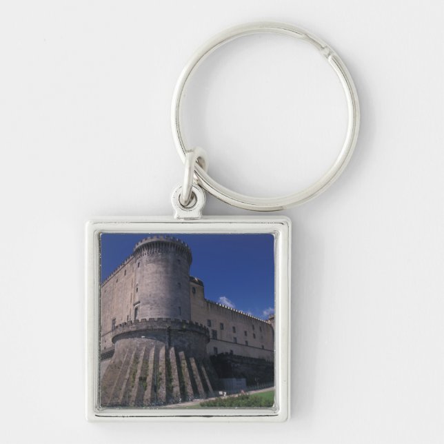 Europe, Italy, Naples, Castle Nuovo Key Ring (Front)