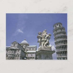Europe, Italy, Pisa, Leaning Tower of Pisa Postcard