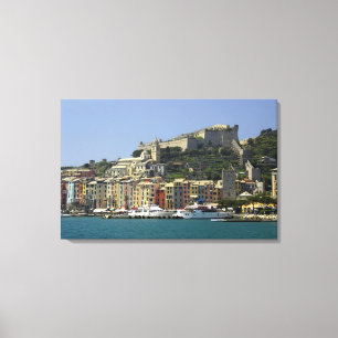 Europe, Italy, Portovenere aka Porto Venere. Canvas Print