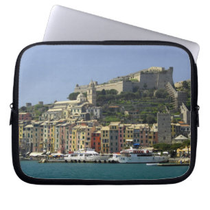 Europe, Italy, Portovenere aka Porto Venere. Laptop Sleeve