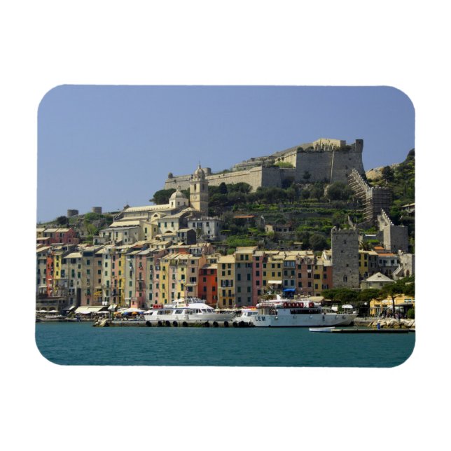 Europe, Italy, Portovenere aka Porto Venere. Magnet (Horizontal)
