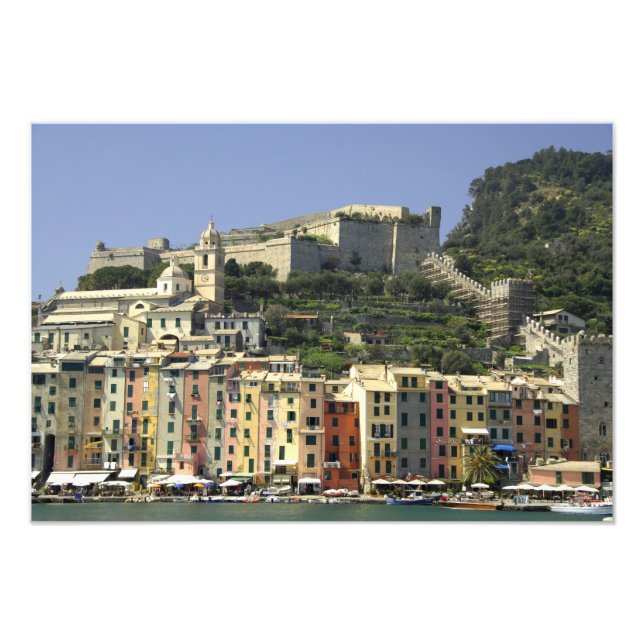 Europe, Italy, Portovenere aka Porto Venere. Photo Print (Front)