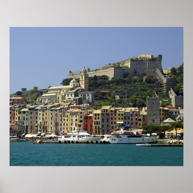 Europe, Italy, Portovenere aka Porto Venere. Poster (Front)