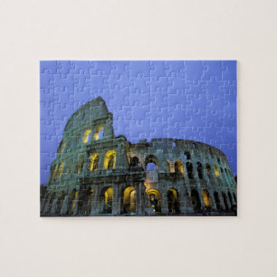 Europe, Italy, Rome. Evening view of the Jigsaw Puzzle
