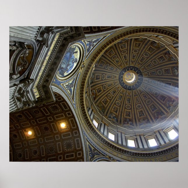Europe, Italy, Rome. St. Peter's Basilica (aka Poster (Front)