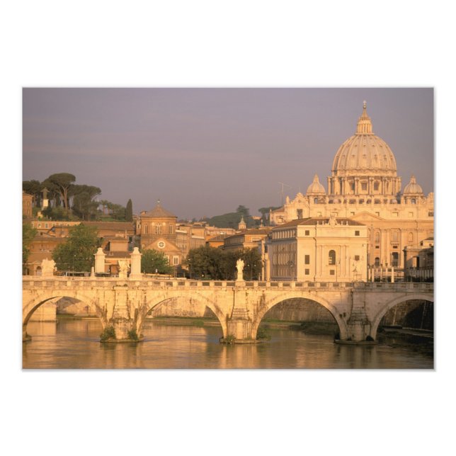 Europe, Italy, Rome, The Vatican. Basilica San Photo Print (Front)