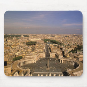 Europe, Italy, Rome, The Vatican. View from St. Mouse Mat