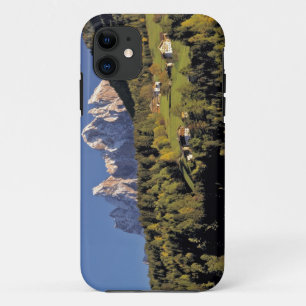 Europe, Italy, San Pietro. The Odle Group seem iPhone 11 Case