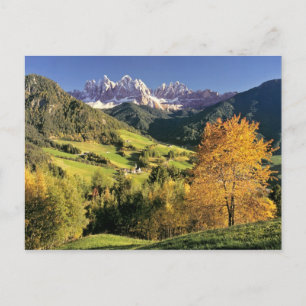 Europe, Italy, Santa Magdalena. The tiny Holiday Postcard