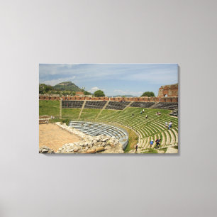 Europe, Italy, Sicily, Taormina. 3rd century 2 Canvas Print