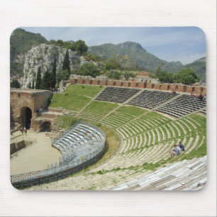 Europe, Italy, Sicily, Taormina. 3rd century Mouse Mat