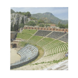 Europe, Italy, Sicily, Taormina. 3rd century Notepad