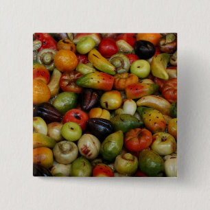 Europe, Italy, Sicily, Taormina. Traditional 3 15 Cm Square Badge