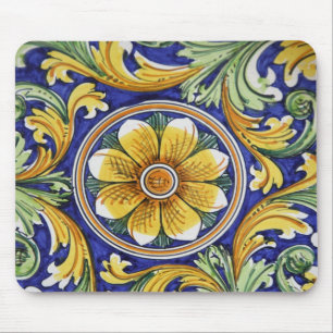 Europe, Italy, Sicily, Taormina. Traditional 4 Mouse Mat