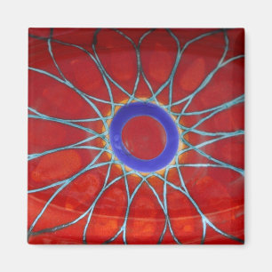 Europe, Italy, Sicily, Taormina. Traditional 6 Magnet