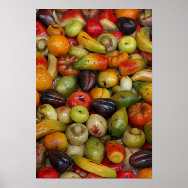 Europe, Italy, Sicily, Taormina. Traditional Poster (Front)