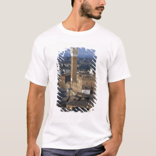 Europe, Italy, Siena. Town overview T-Shirt