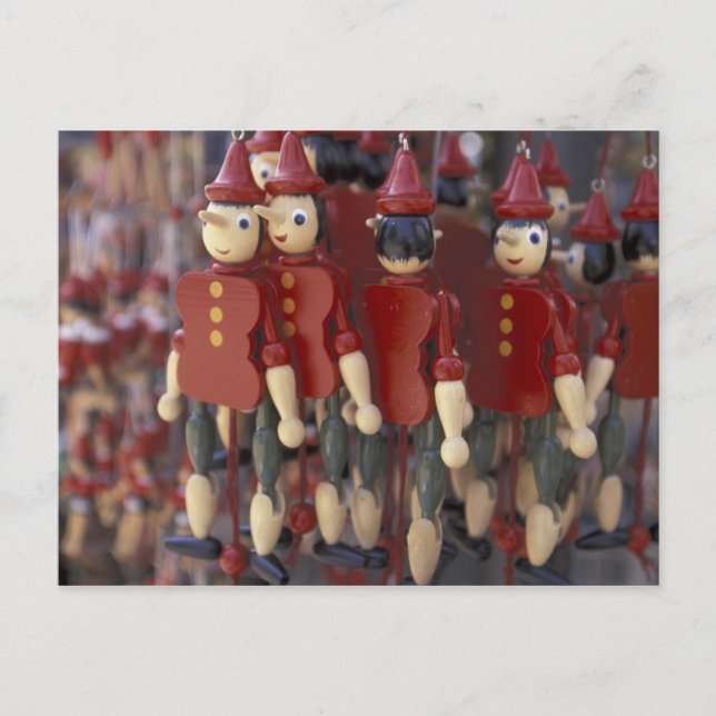 Europe, Italy, Tuscany, Collodi, Home of Postcard (Front)