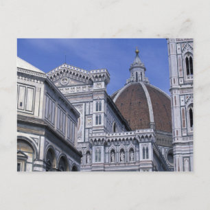Europe, Italy, Tuscany, Florence. Piazza del 2 Postcard