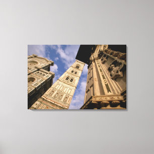 Europe, Italy, Tuscany, Florence. Piazza del 3 Canvas Print